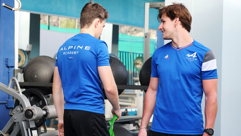 Alpine F1 Team presenta a los jóvenes que integrarán su academia de pilotos en 2021