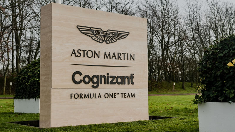 Cognizant se convierte en el patrocinador principal de Aston Martin en F1
