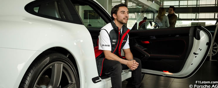 El colombiano Andrés Méndez pone rumbo a la Porsche Super Cup 