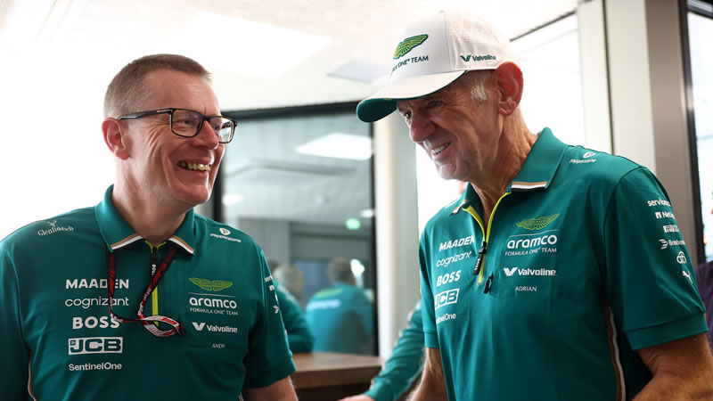 Newey asumirá como jefe de equipo de Aston Martin y Cowell liderará la estrategia