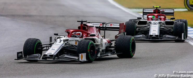Penalizan con 30 segundos a los Alfa Romeo y Robert Kubica suma su primer punto de la temporada