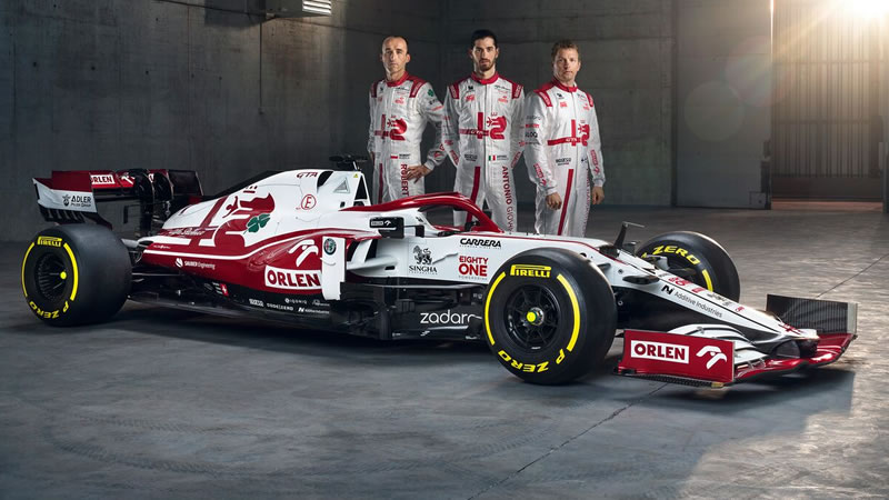 Alfa Romeo presenta el C41 de Kimi Räikkönen y Antonio Giovinazzi