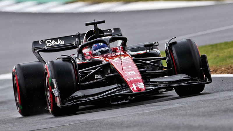 Grilla de partida del GP de Gran Bretaña 2023 tras descalificación de Bottas 