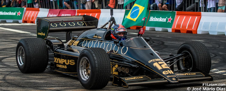 El Festival F1 rinde homenaje a Ayrton Senna antes del Gran Premio de Brasil
 