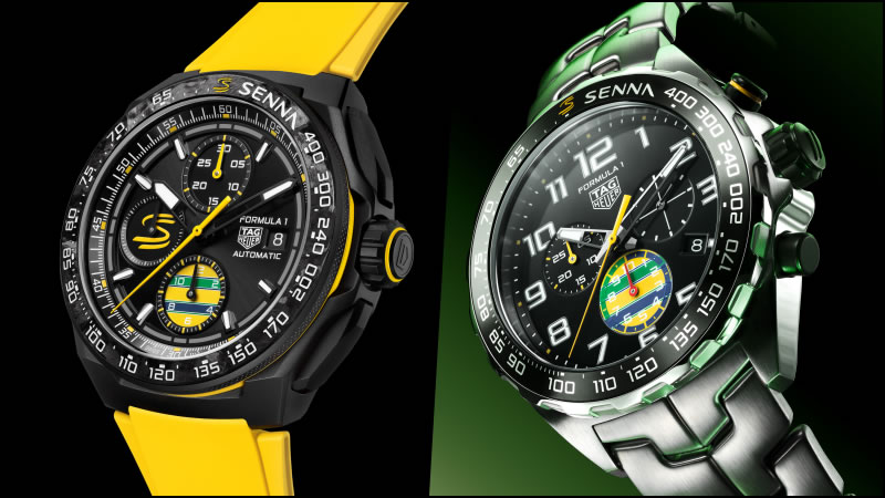 TAG Heuer presentará en el GP de Brasil de F1 dos nuevas ediciones especiales en homenaje a Ayrton Senna