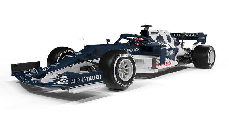 El AT02 de AlphaTauri de Gasly y Tsunoda es presentado oficialmente