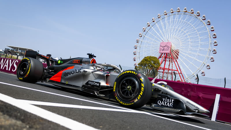 Parrilla de salida del Gran Premio de Japón 2026
