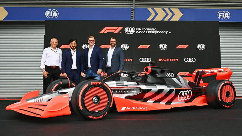 Audi oficializa su ingreso al campeonato mundial de Fórmula 1