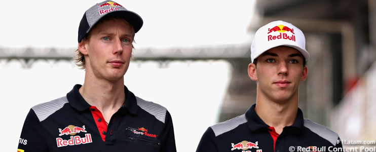Toro Rosso elige a Gasly y Hartley como sus pilotos titulares para la temporada 2018 