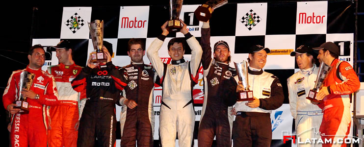 VIDEOS - FOTOS: Los hermanos Martínez y Santiago Lozano lograron el triunfo en la general de las 6 Horas de Bogotá 2013 