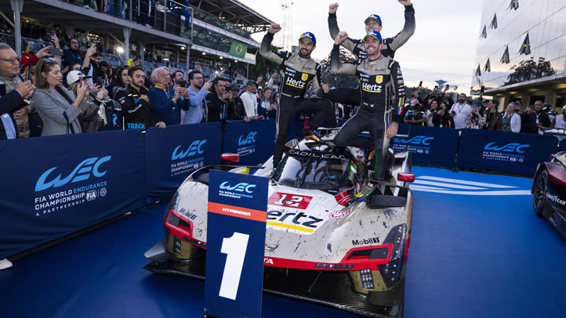 Cadillac brilla al lograr victoria y doblete en las 6 Horas de São Paulo 2025 del FIA WEC