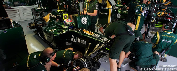 La escudería Caterham anuncia la fecha de lanzamiento de su nuevo auto
 