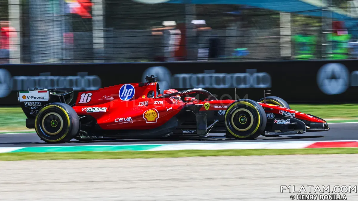 Leclerc y Hamilton dejan a Ferrari en ventaja - Reporte Pruebas Libres 1 - GP de Italia