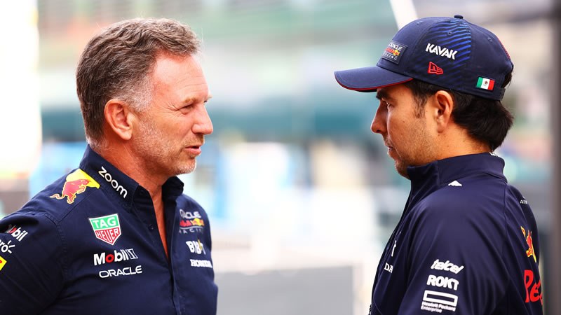 Horner sobre Pérez: ''Todavía queda una carrera, así que lleguemos al final de Abu Dhabi y veremos dónde estamos'' 