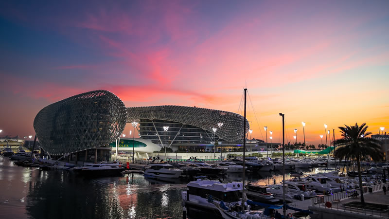 Observa los horarios del GP de Abu Dhabi en todos los países