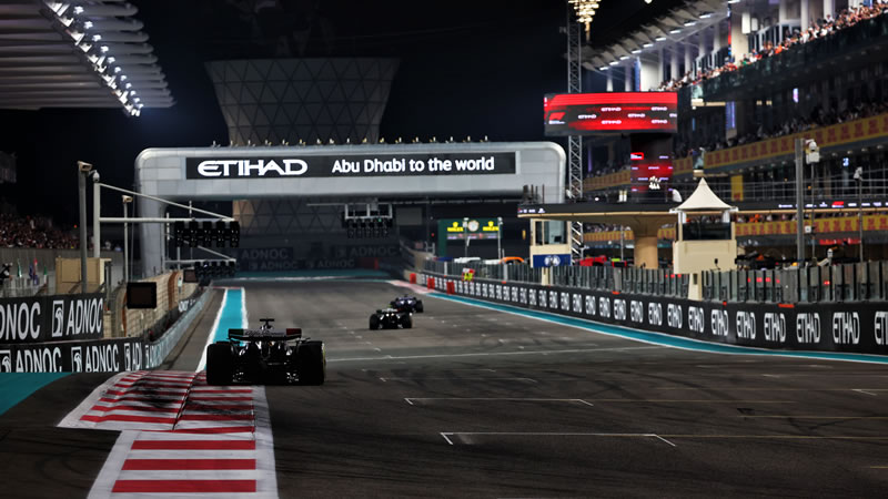 FIA anuncia zonas de detección y activación del DRS en el Yas Marina Circuit - GP de Abu Dhabi 