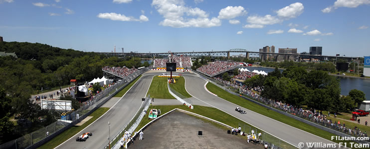 Posiciones actualizadas de la grilla de partida del Gran Premio de Canadá 