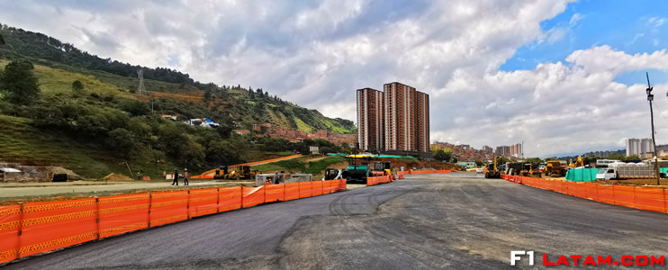 VIDEO: Avanzan a toda marcha las obras del Antioquia Central Park, el nuevo autódromo de Colombia