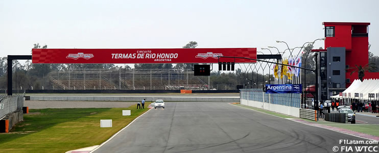 Argentina y el Circuito de Termas de Río Hondo reciben por primera vez al WTCC
 