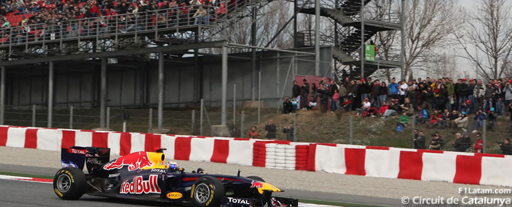 Grandes ventajas para los Socios Abonados del Circuit de Catalunya en los tests de Fórmula 1