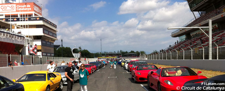 Cuarenta niños enfermos de cáncer y familiares disfrutan de una jornada lúdica en el Circuit de Catalunya 