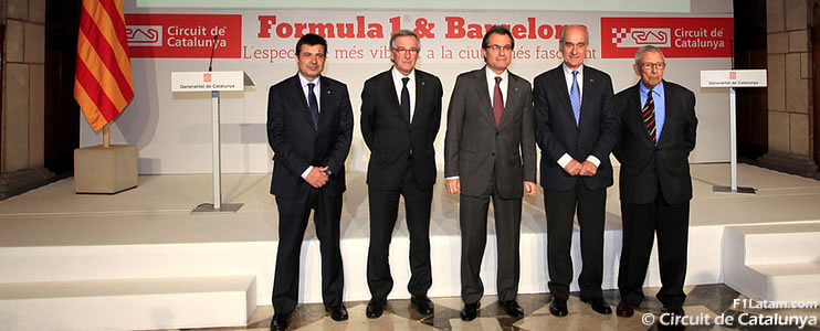 Se presenta en Barcelona el Gran Premio de España de Fórmula 1 - 2013 