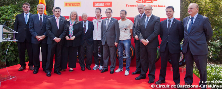 Se presentó oficialmente el Gran Premio de España 2014 de Fórmula 1 
 