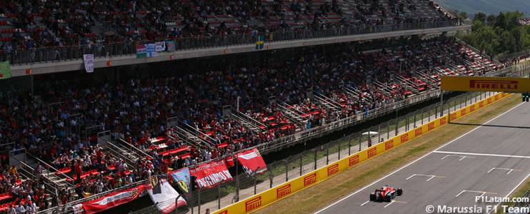 Dos días de tests oficiales de Fórmula 1 en el Circuit de Barcelona-Catalunya 
