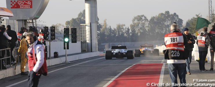 Listado de pilotos y equipos para primeros de tests de F1 2019 en el Circuit de Barcelona-Catalunya 