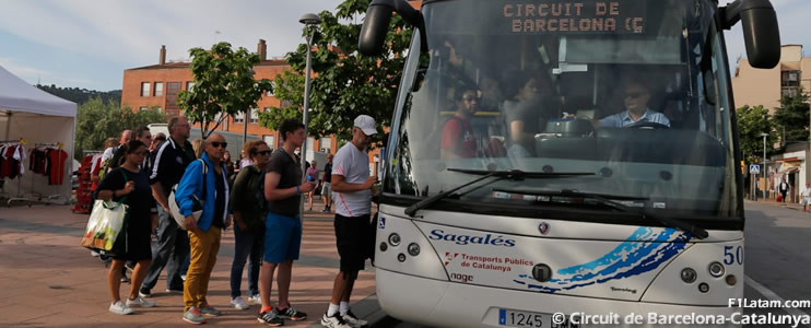 Así podrán llegar los asistentes del GP de España 2019 al Circuit de Barcelona-Catalunya