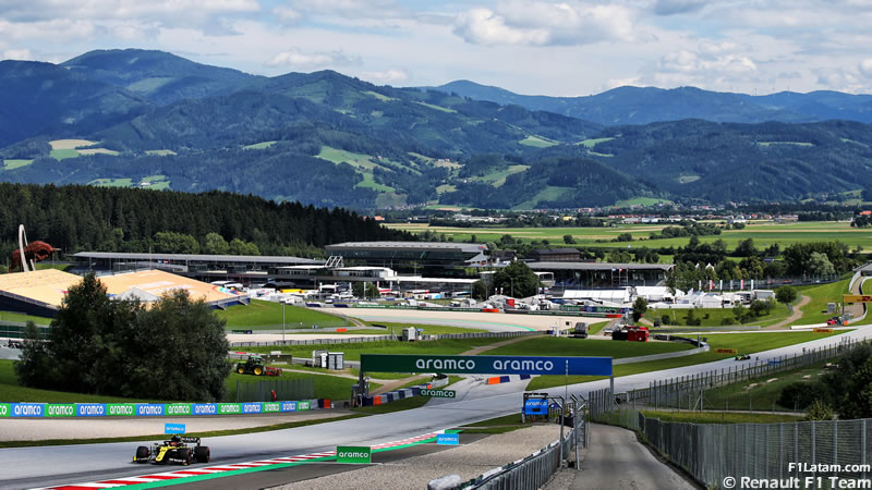 Se modifica el calendario de F1 2021 con la salida de Turquía. Austria tendrá dos carreras
