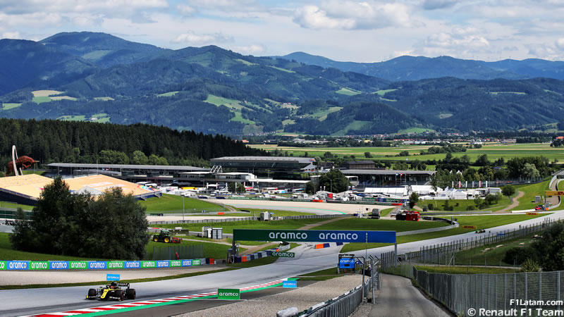 Se modifica el calendario de F1 2021 con la salida de Turquía. Austria tendrá dos carreras 