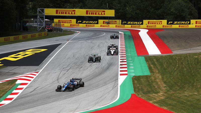 FIA expresa su posición respecto a los límites de pista en el Red Bull Ring 