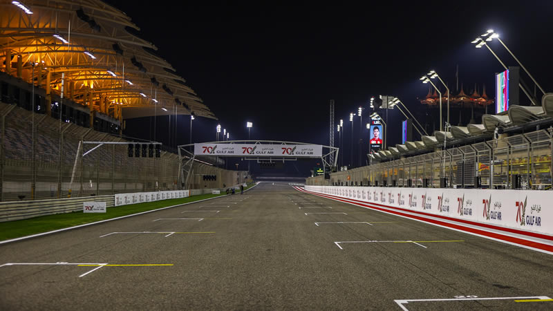 Parrilla de salida del Gran Premio de Bahrein 2024 