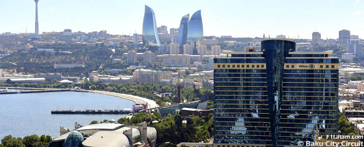 Pronóstico del clima para este fin de semana en el Baku City Circuit