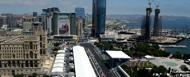 Carrera del Gran Premio de Azerbaiyán - ¡EN VIVO! 