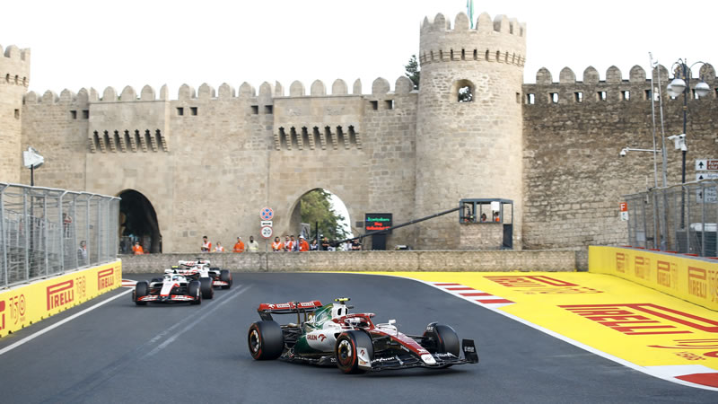 Carrera del Gran Premio de Azerbaiyán F1 2022 - ¡EN VIVO!