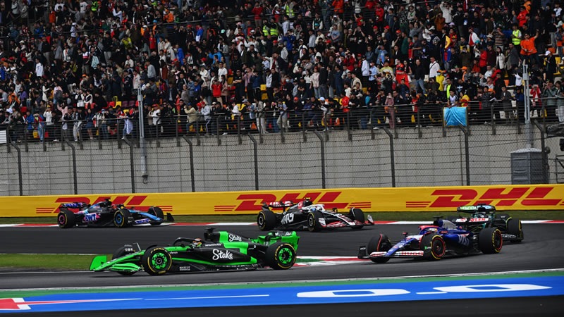 Parrilla de salida del Gran Premio de China 2025 