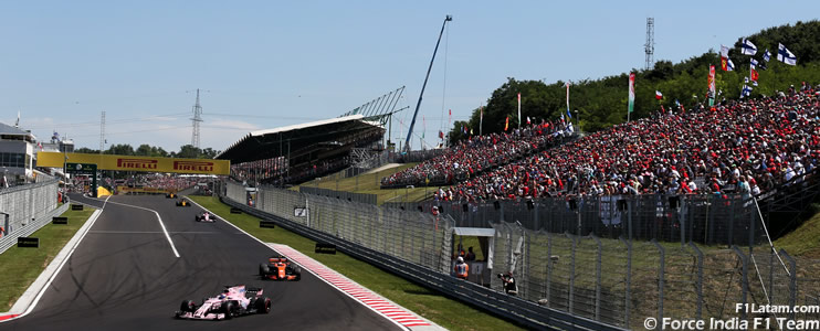 Pronóstico del clima para este fin de semana en el Circuito de Hungaroring 
