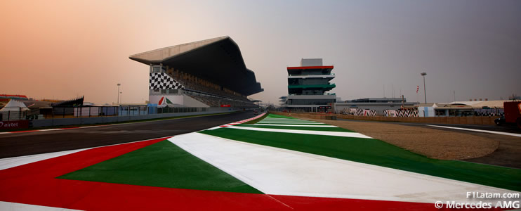 Tercera y última sesión de pruebas libres del Gran Premio de India  - EN VIVO!
 