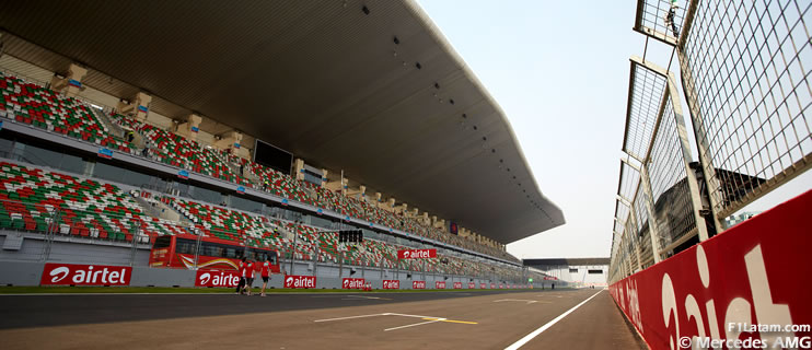 Clasificación del Gran Premio de India - EN VIVO! 