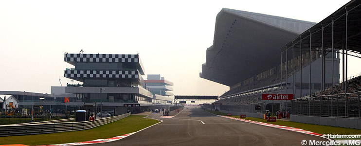 Observa el Gran Premio de India - EN VIVO!
 