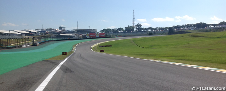 FIA anuncia las zonas de detección y activación del DRS en el Autódromo de Interlagos