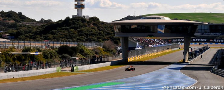 Programación de pilotos y equipos para el primer test 2015 de Fórmula 1 en el Circuito de Jerez
