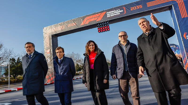 OFICIAL: Madrid regresa a la F1 y será sede del Gran Premio de España a partir de 2026 