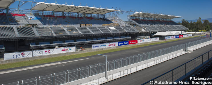 Se reinaugura el Autódromo Hermanos Rodríguez y está listo para el GP de México de F1 - 2015
