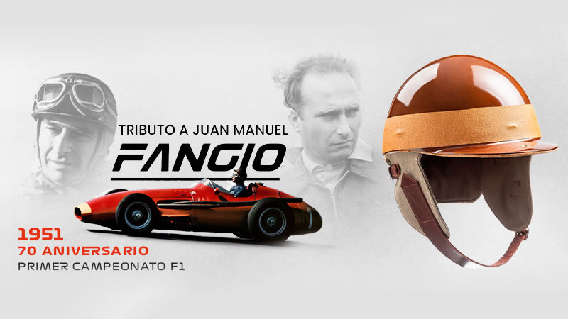 Ganador de la pole position del GP de México F1 recibirá casco de Juan Manuel Fangio