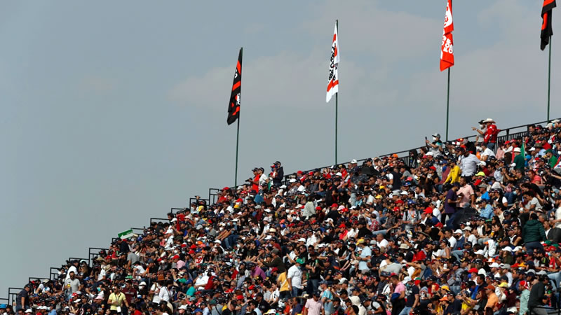 Se habilitan todas las gradas del Autódromo Hermanos Rodríguez para el GP de México 