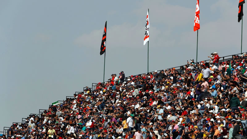 Se habilitan todas las gradas del Autódromo Hermanos Rodríguez para el GP de México  