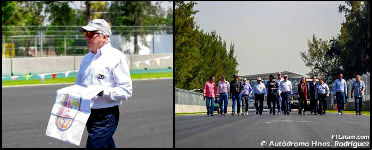 FIA realiza última visita al Autódromo Hermanos Rodríguez y da su aprobación para el GP de México 